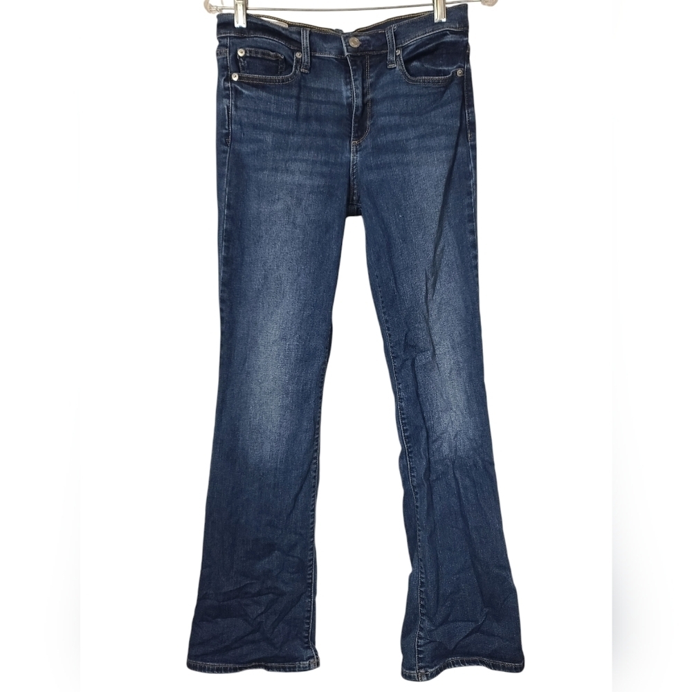 Gap Perfect Boot Mid Rise Jeans 8 Short
